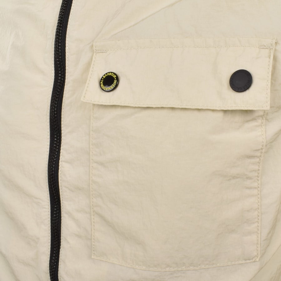 Barbour International Inline Overshirt Oyster